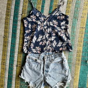 Sienna Sky Sheer Crop Top